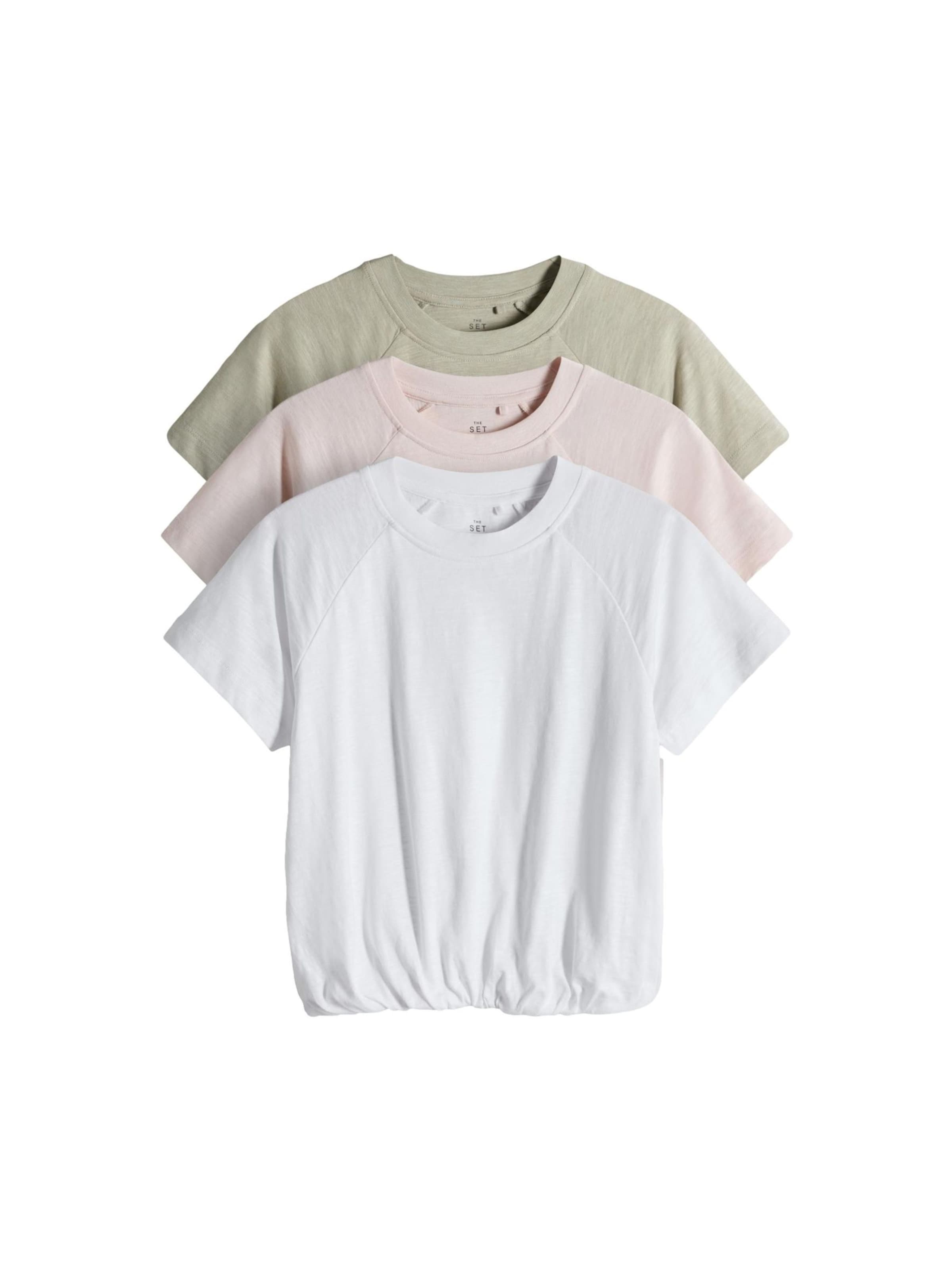 The Set Póló - zöld: elől