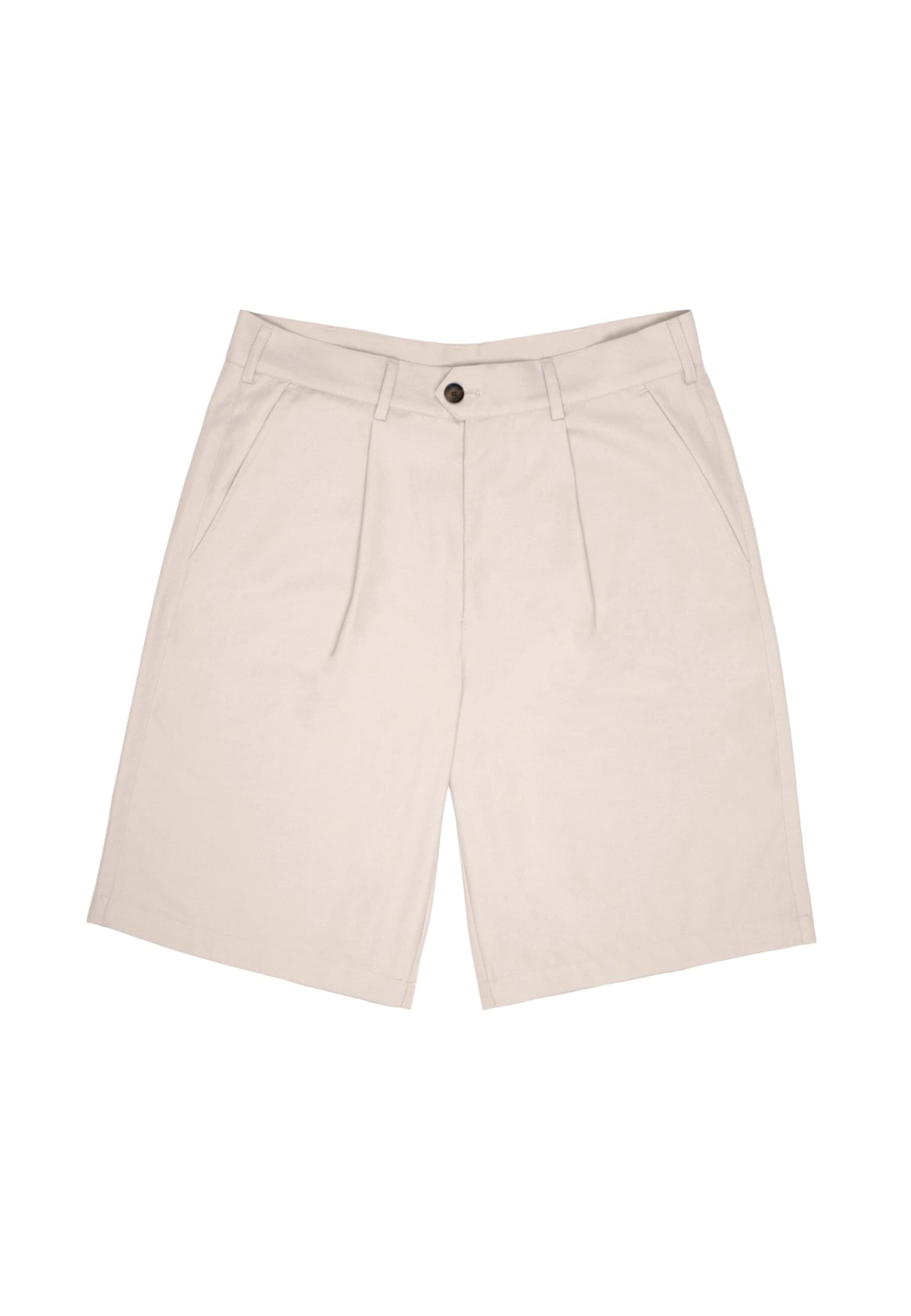 Prohibited Normální Kalhoty – béžová: přední strana