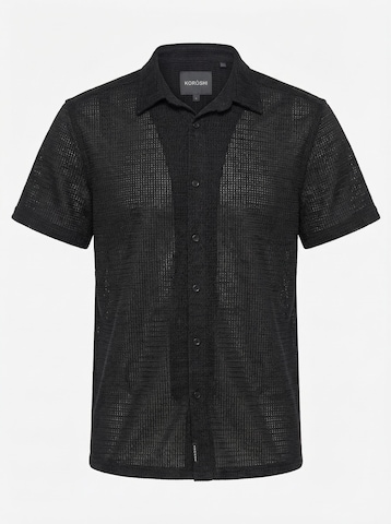 KOROSHI Kofta i svart: framsida