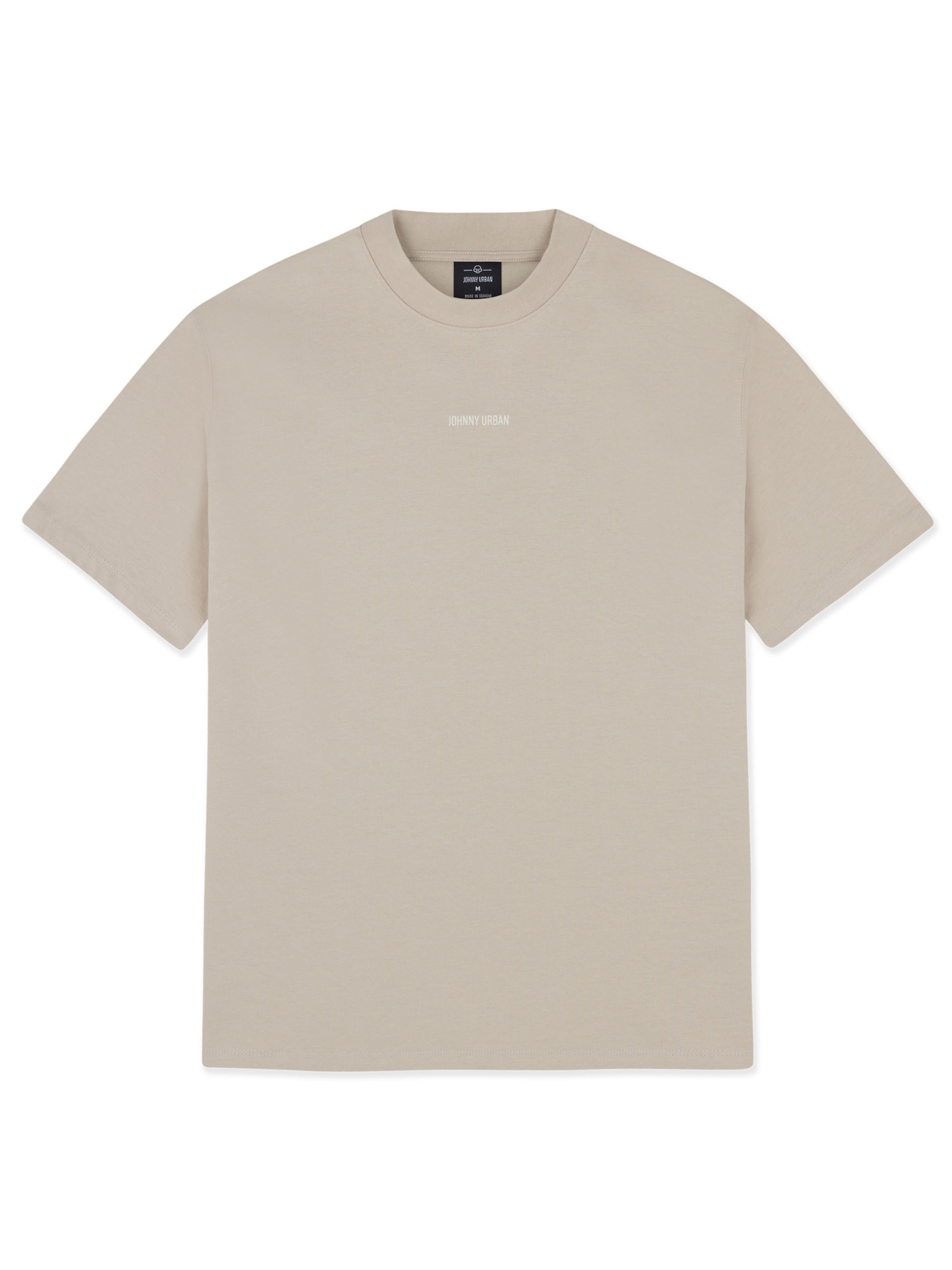 Johnny Urban - Camiseta 'Sammy Oversized' en beige: frente
