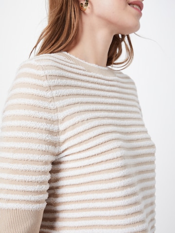 Pull-over comma casual identity en beige