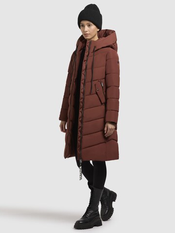 khujo - Sobretudo de inverno ' MIKIA2 ' em vermelho
