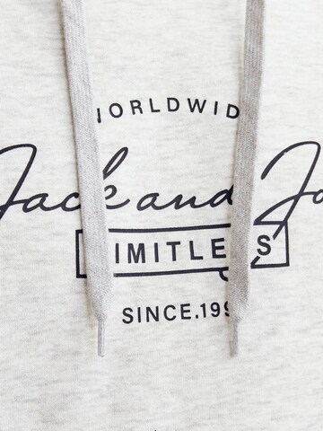 JACK & JONES Sweatshirt 'JJFERRIS' in White