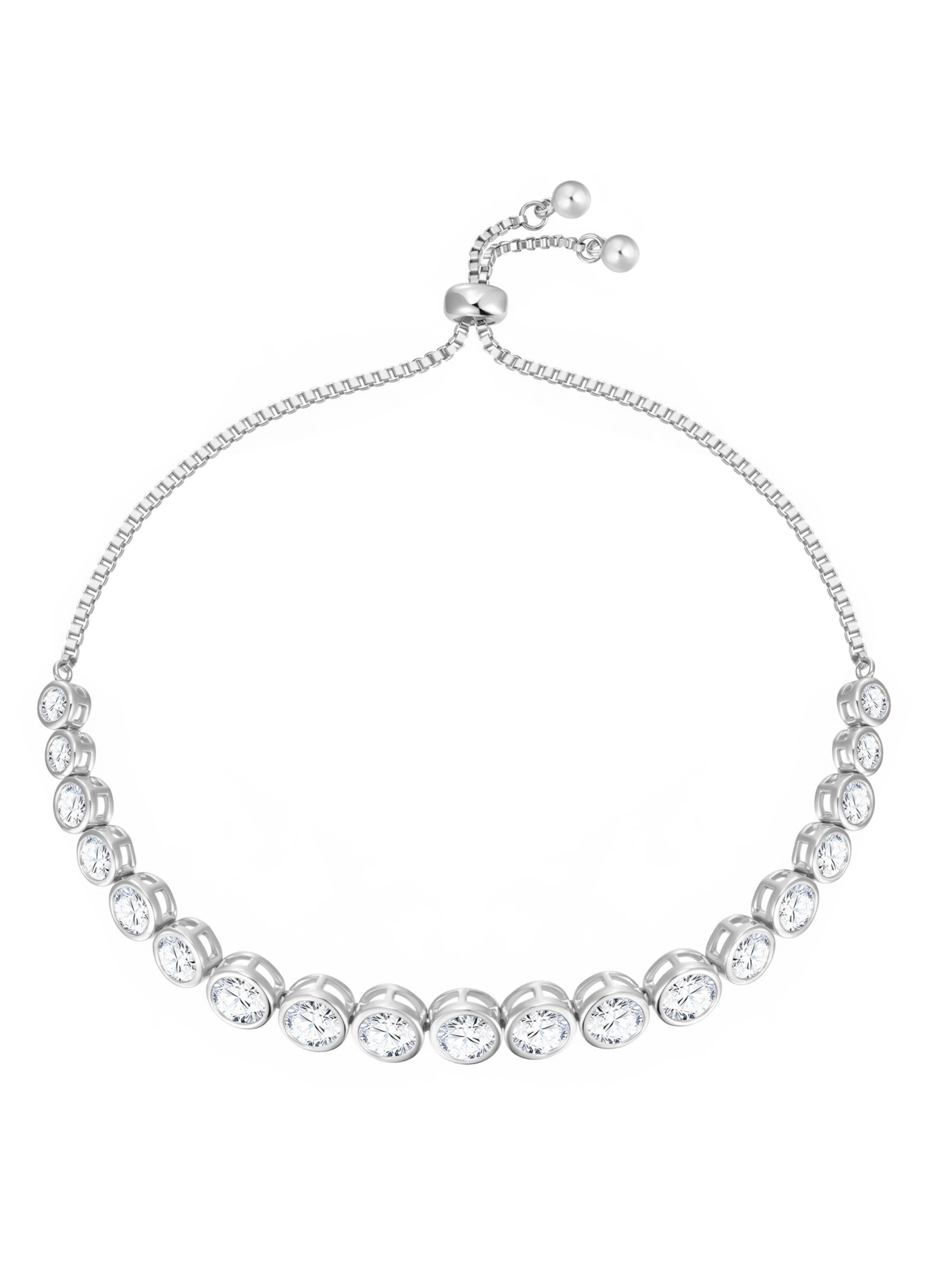 Braccialetto di Lulu & Jane in argento: frontale