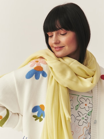 TATUUM Платок 'URAWA' в Желтый: спереди