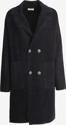 Influencer Prechodný kabát 'Fluffy' - čierna, Produkt