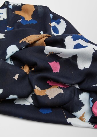 Écharpe tube s.Oliver en bleu