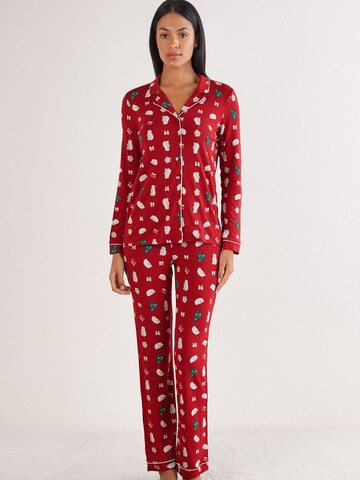 INTIMISSIMI Pyjama in Rot: Vorderseite