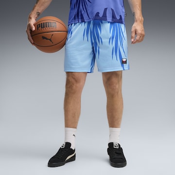 Regular Pantalon 'Rare Supply 7' PUMA en bleu : devant