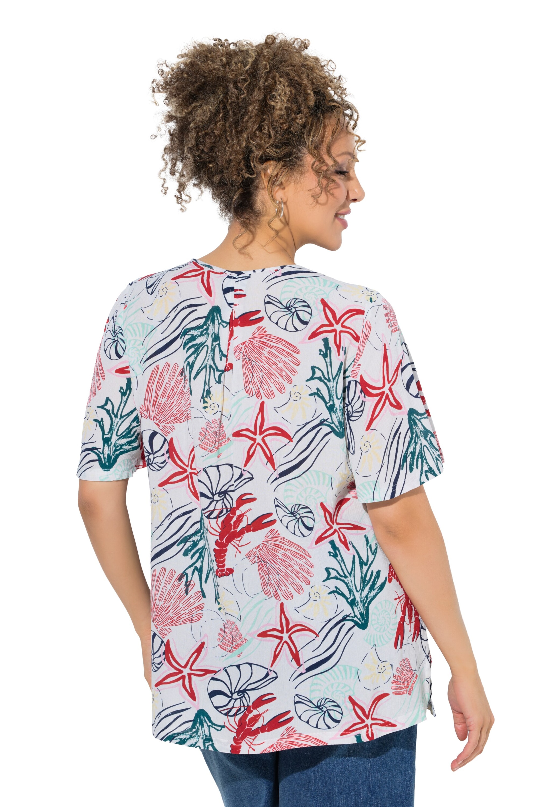 Ulla Popken Blouse in White