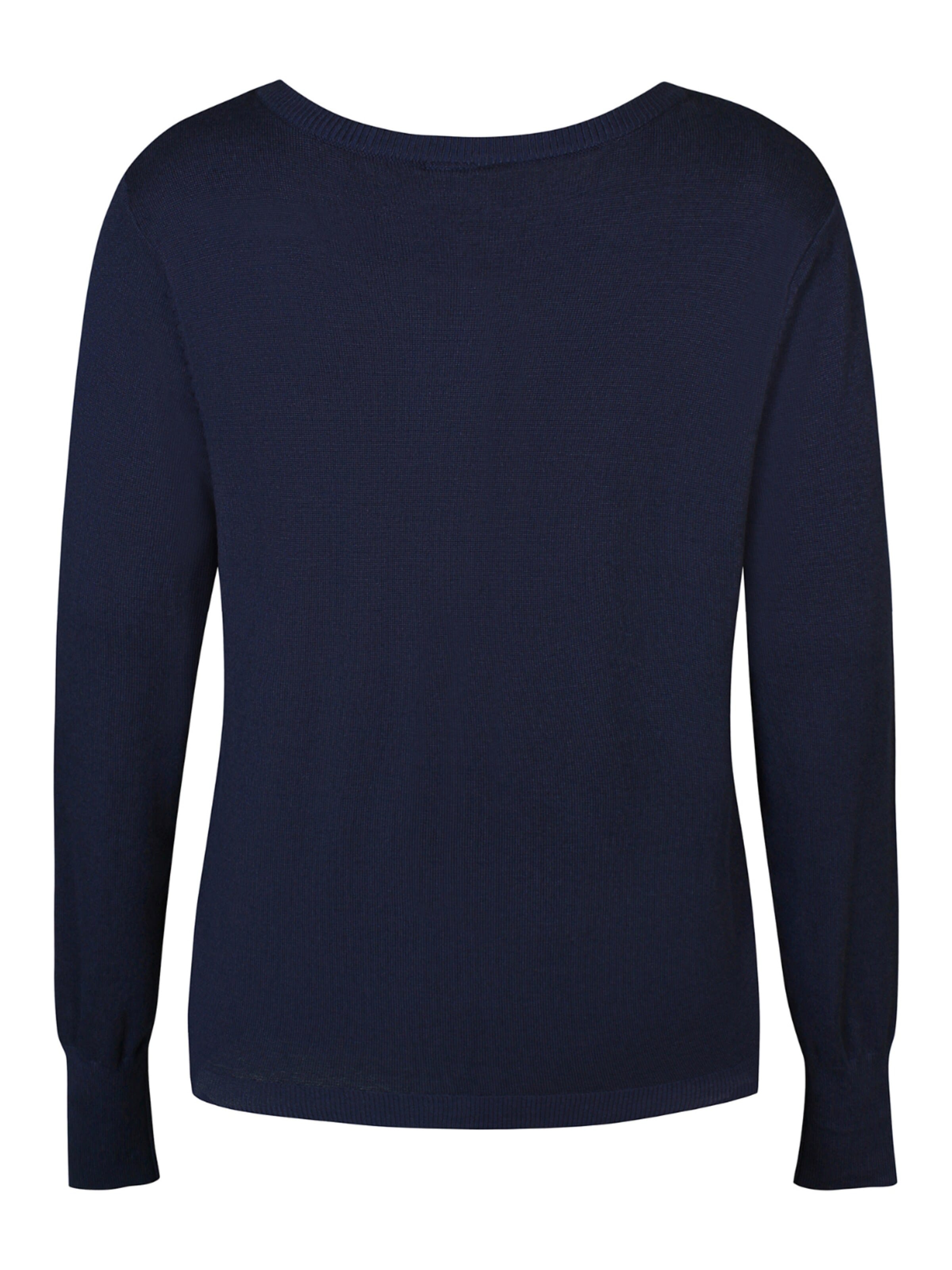 ze-ze Gebreid vest 'Norma 106' in Blauw