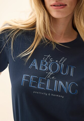 CECIL T-Shirt in Blau