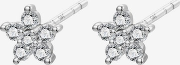 Orecchini 'Bloom Essence Studs' di Dear Me in argento: frontale