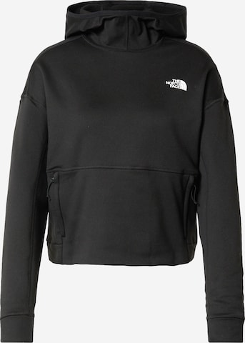 THE NORTH FACE Sportief sweatshirt 'Canyonlands' in Zwart: voorkant