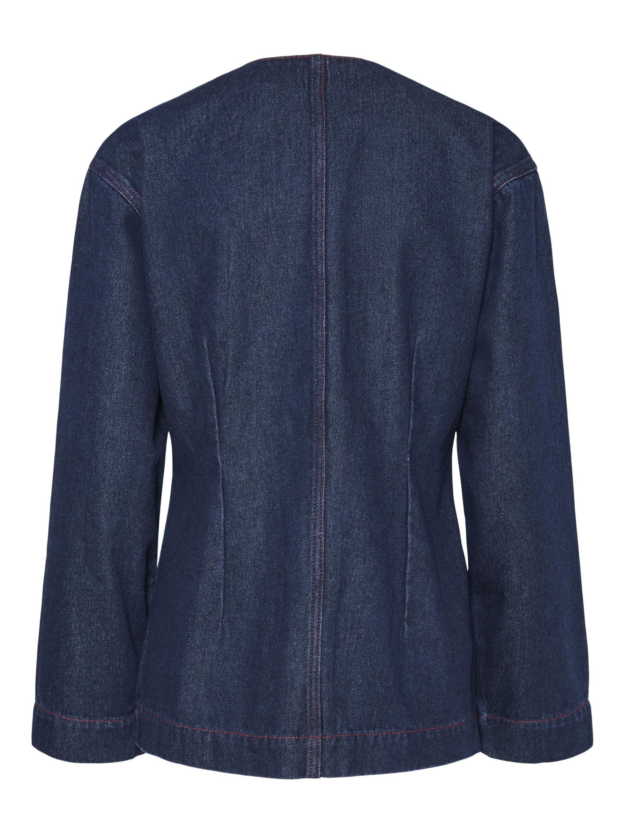 PIECES Bluse 'PCDemi' i blå