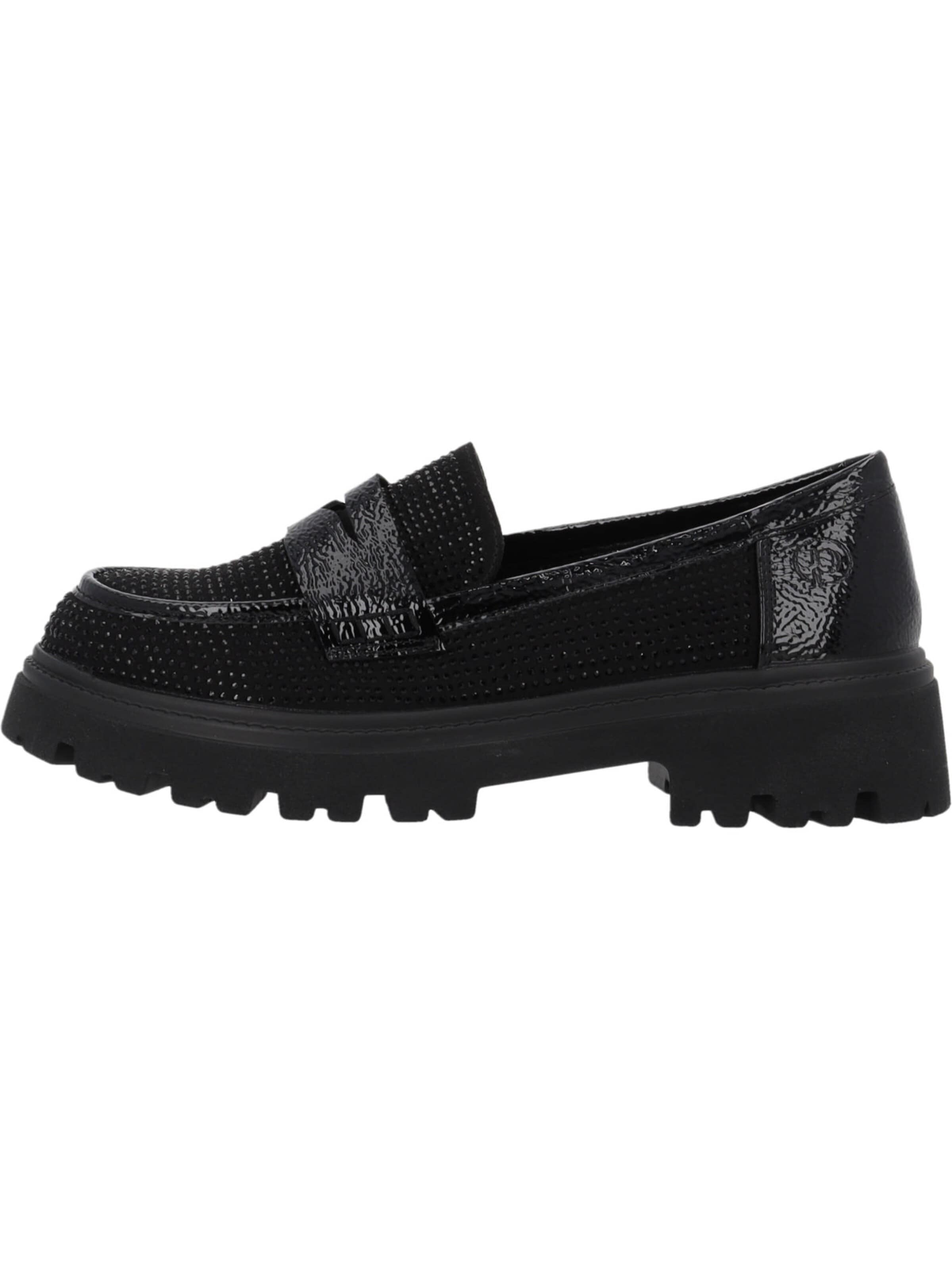 Palado by Sila Sahin Slipper 'Sarren'‌‌‌‌‌ in Schwarz: Vorderseite