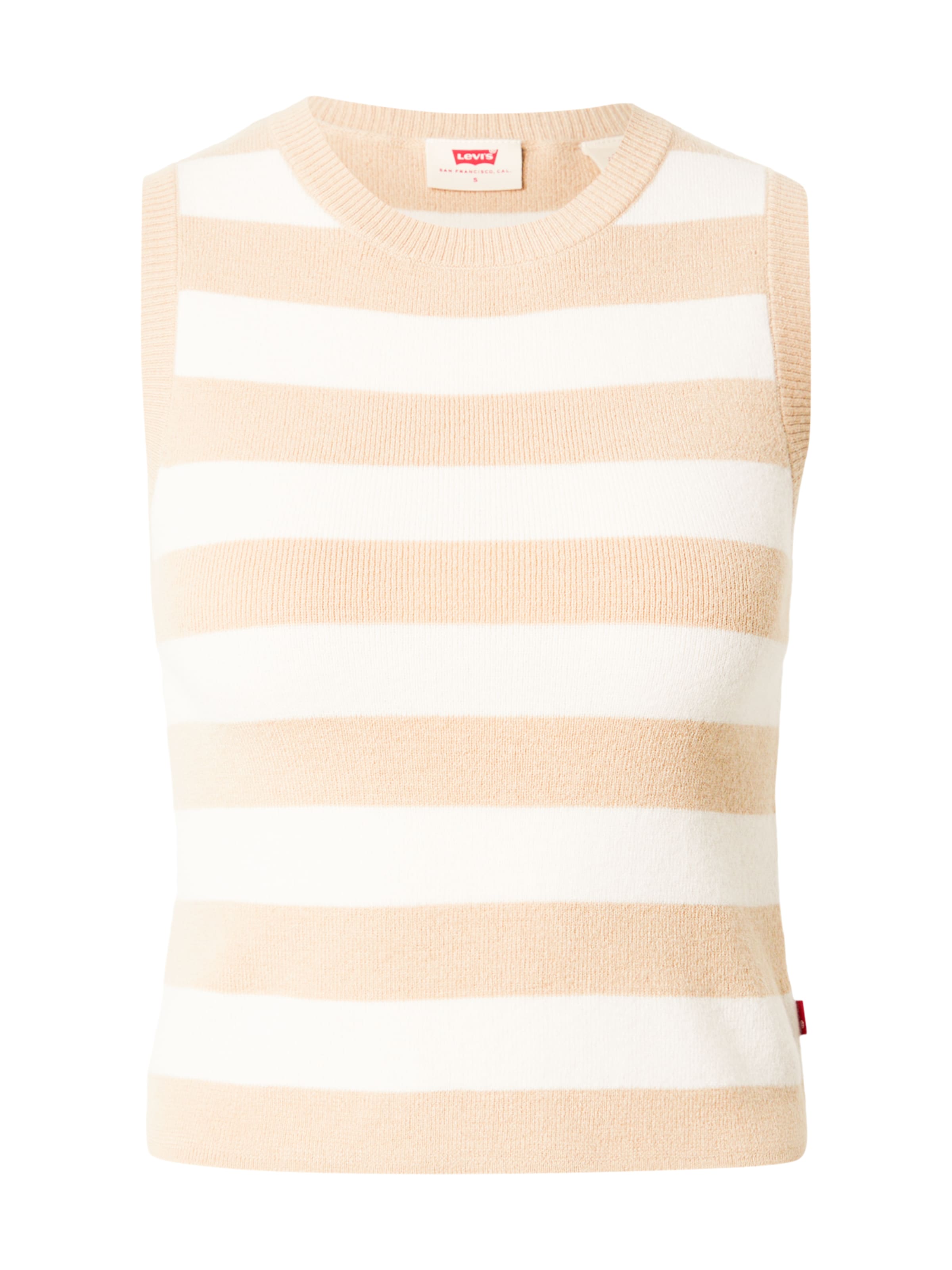 Top brodat 'Ocean' de la LEVI'S ® pe alb: față