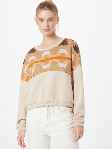 Iriedaily Sweatshirt 'Selania' in Beige: Vorderseite