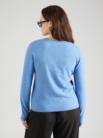 Geacă tricotată 'CARLOYAL' de la ONLY Carmakoma pe albastru