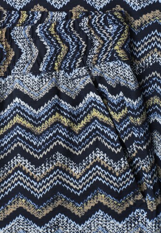 STREET ONE Wide Leg Hose in Blau