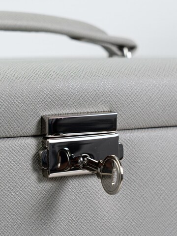 Boîte à bijoux 'JOLIE Schmuckkästchen - Kreuznarben Optik' Friedrich23 en gris