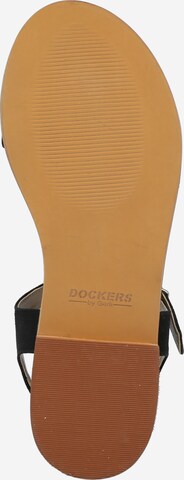 Dockers by Gerli Sandalen met riem in Zwart