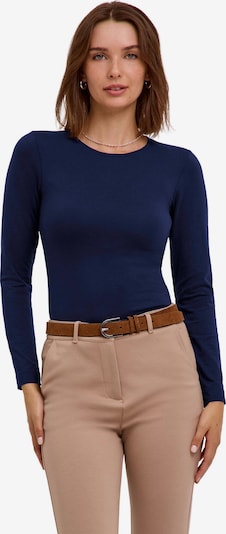 FALKE Shirt 'Cotton Stretch' in XS/Slim in Gentian, Item view