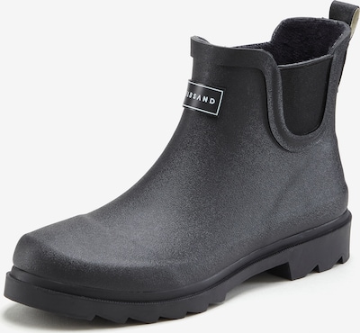 Elbsand Rubber boot in Black / White, Item view