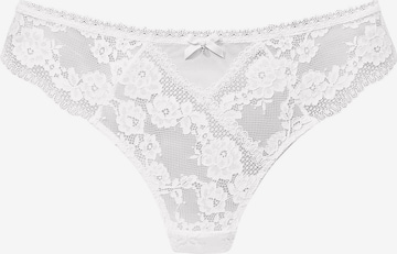 LASCANA Thong in White: front