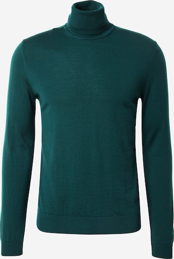 HUGO Pull-over 'San Thomas' en émeraude, Vue avec produit