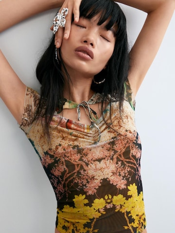 Desigual - Camisa em mistura de cores