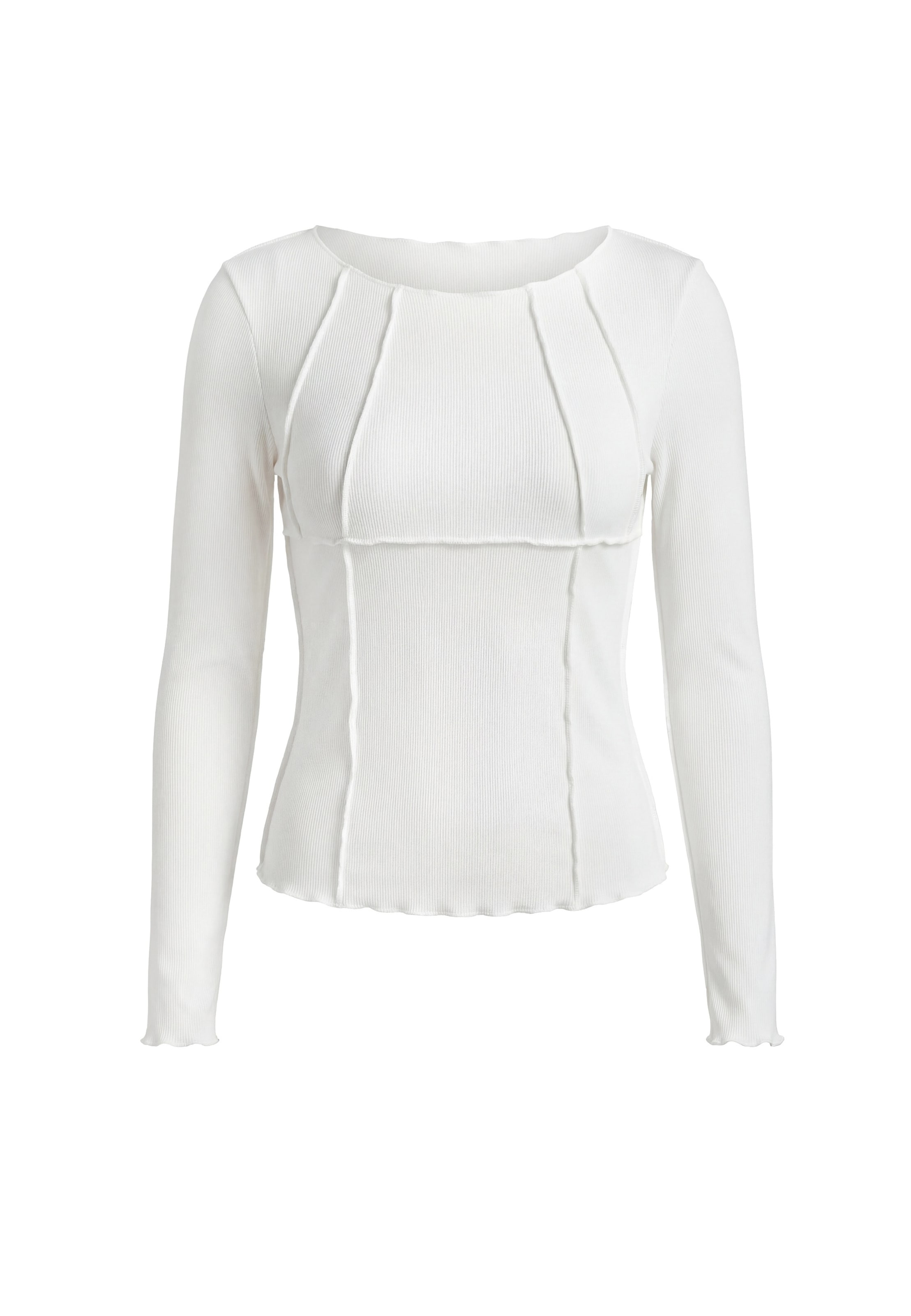 usha WHITE LABEL Blouse in White: front