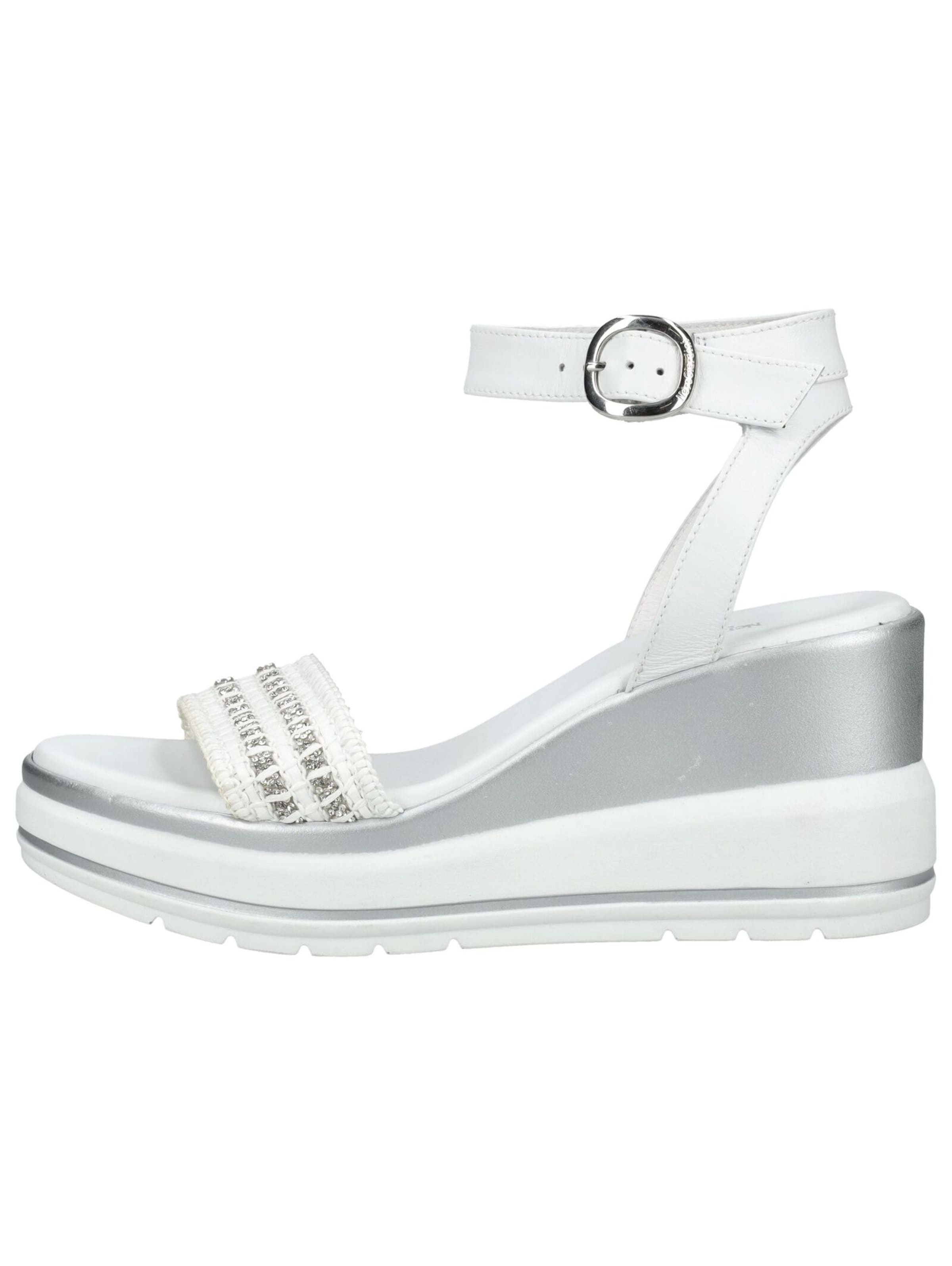 Sandalo con cinturino di Nero Giardini in bianco