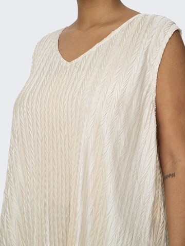 Top 'TRIBALT' di ONLY Carmakoma in beige