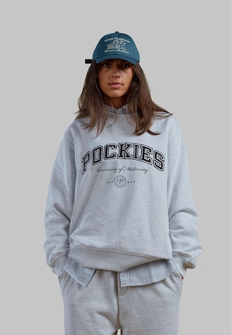 Pockies Sweatshirt in Grijs: voorkant