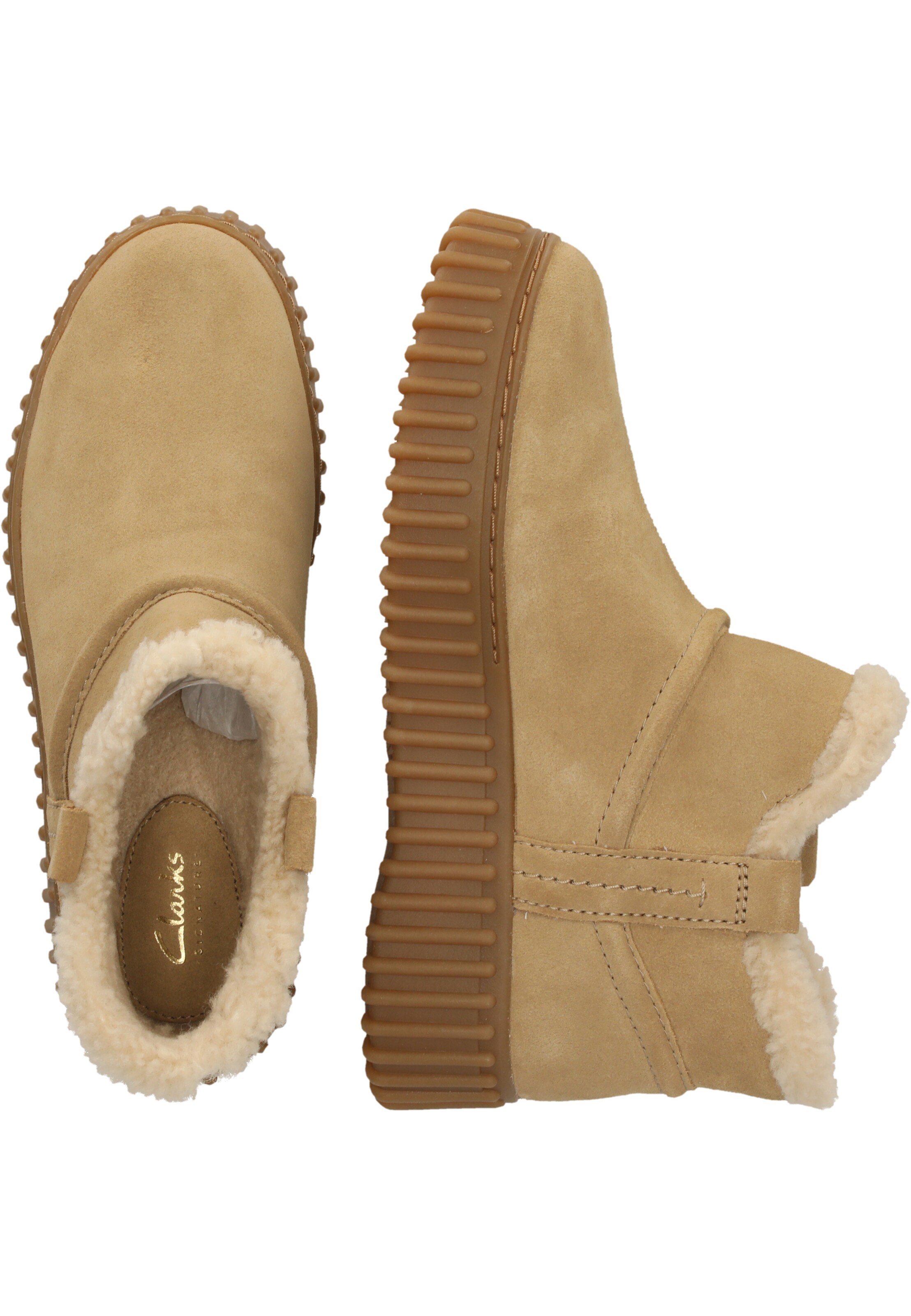 CLARKS Winterboots 'Torhill Warm' in Braun