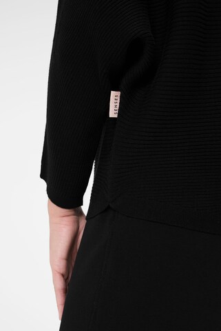 SENSES.THE LABEL Pullover in Schwarz