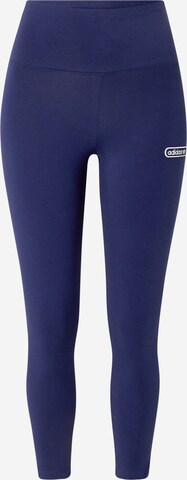 Skinny Leggings ADIDAS ORIGINALS en bleu : devant