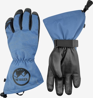 KESSLER Fingerhandschuhe in Blau: Vorderseite