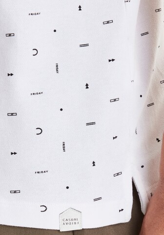 Casual Friday Regular Fit Shirt 'Torben' in Weiß