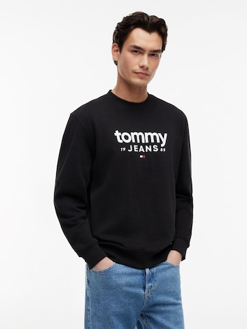 Tommy Jeans Collegepaita värissä musta: etupuoli