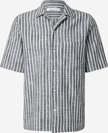 Samsøe Samsøe - Regular Fit Camisa 'Oscar' em verde: frente