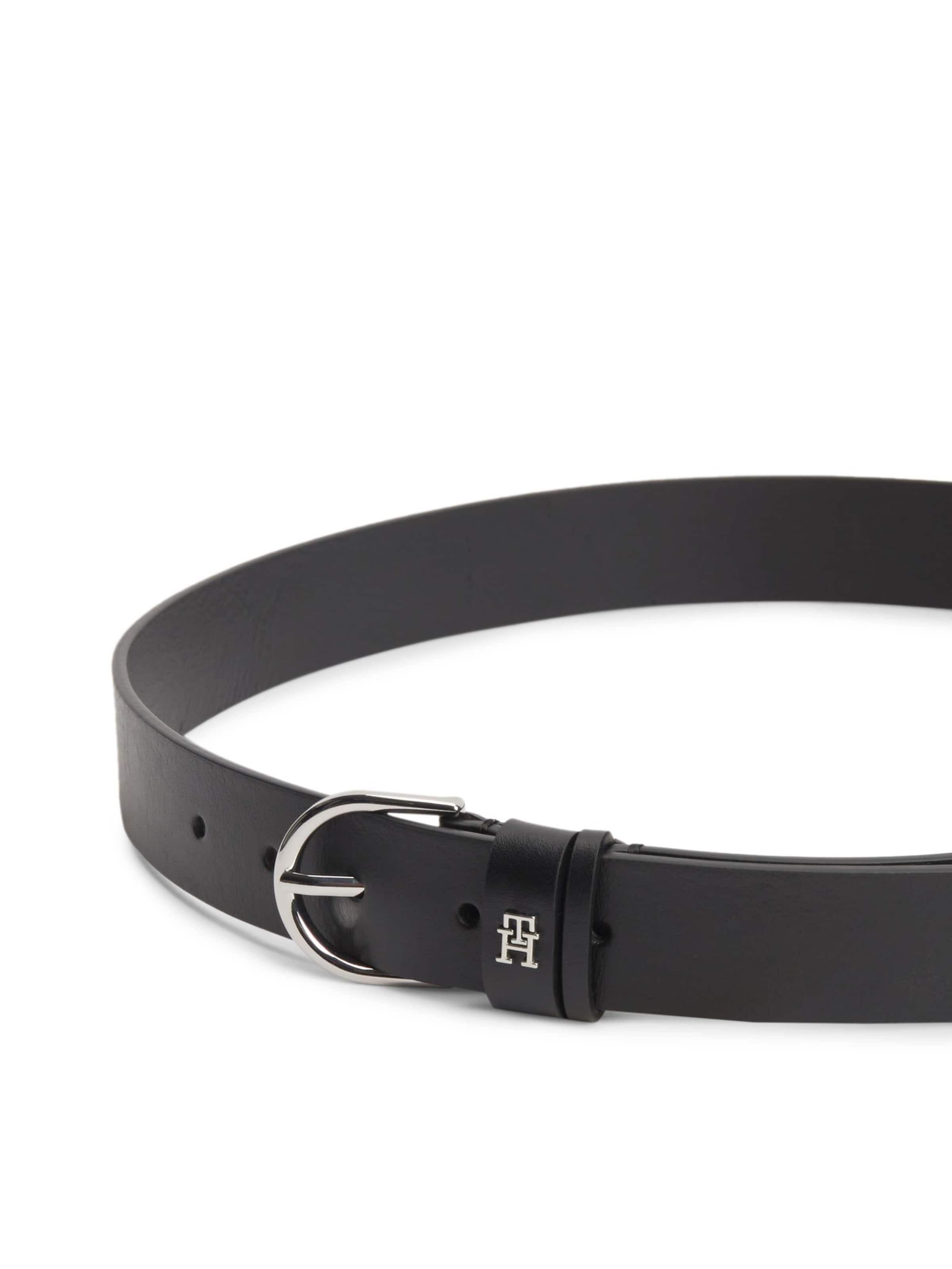 TOMMY HILFIGER Belt 'ESSENTIAL EFFORTLESS 3.0' in Black