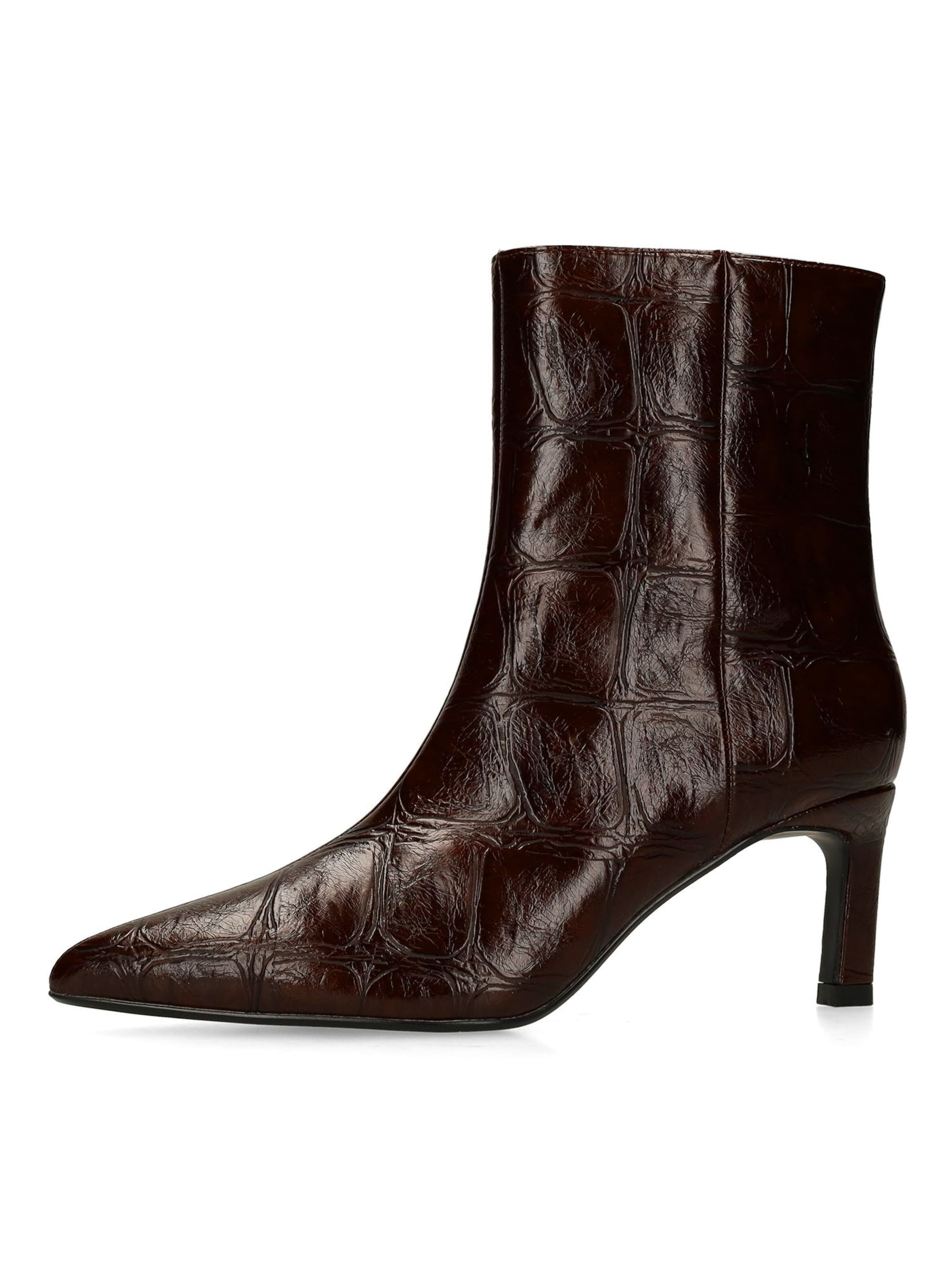 MANFIELD Bottines en 36 en marron, Vue avec produit