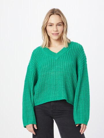 Pull-over 'JAIMY' OBJECT en vert : devant