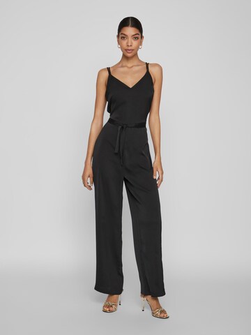 VILA Jumpsuit 'RAVENNA' in Zwart: voorkant