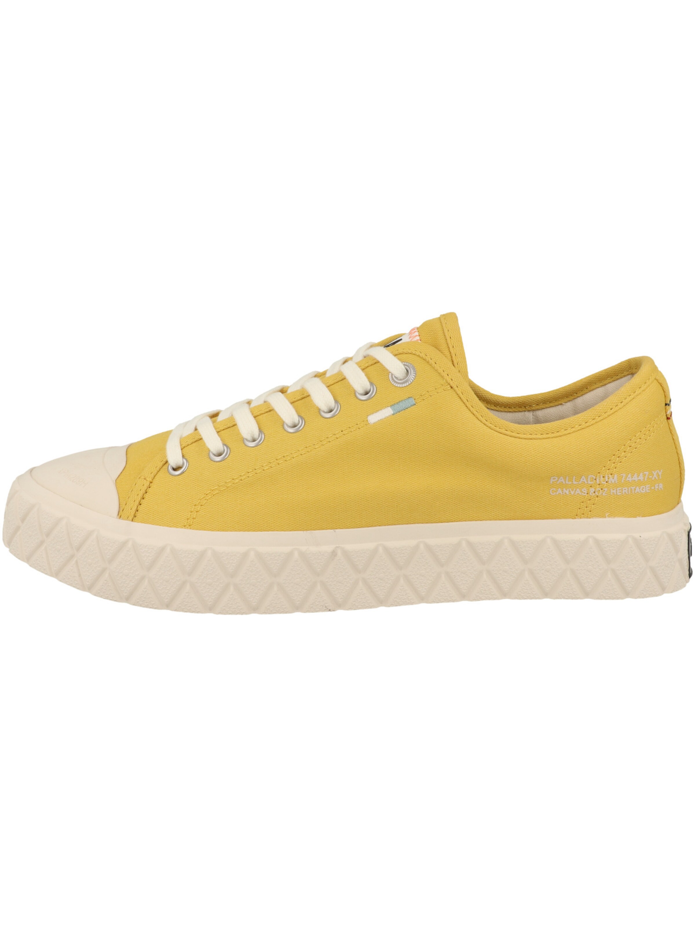 Palladium Platform trainers 'Palla Ace' in Yellow: front