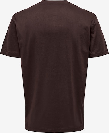 Only & Sons T-Shirt 'Max' in Rot