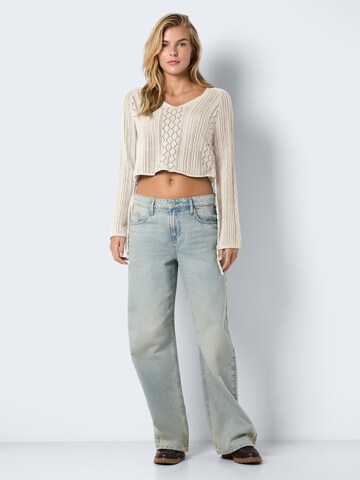 Noisy may Sweater 'NMLUNA' in Beige