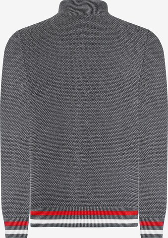 Giorgio di Mare Knit Cardigan in Grey